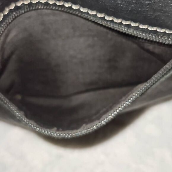 The Sak ‘Kendra’ Black Leather Soft Hobo Shoulder Bag Vegan Leather - Picture 11 of 14